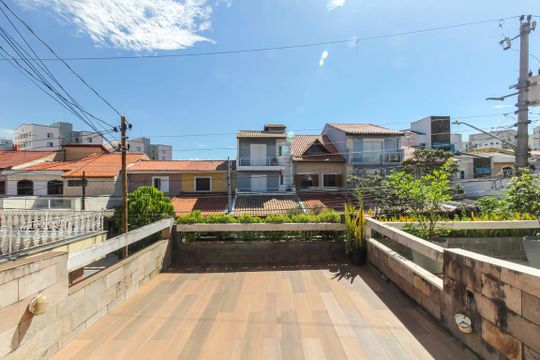 Varanda da Sala de casa de condomínio à venda com 3 quartos, 310m² em Jardim Angela (zona Leste), São Paulo