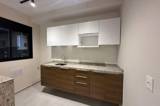 Cozinha de apartamento à venda com 2 quartos, 58m² em Jardim Esperanca, Barueri