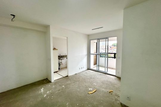 Sala de apartamento à venda com 2 quartos, 56m² em Vila Rosalia, Guarulhos