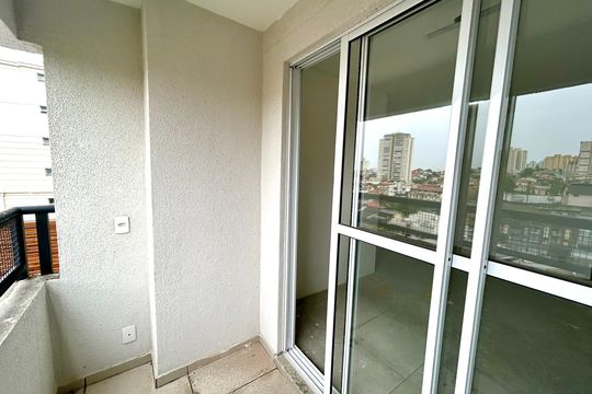 Varanda da Sala de apartamento à venda com 2 quartos, 56m² em Vila Rosalia, Guarulhos