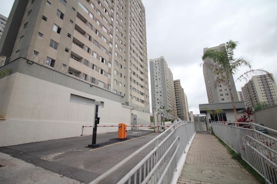 Fachada de apartamento à venda com 2 quartos, 53m² em Jardim Riacho das Pedras, Contagem