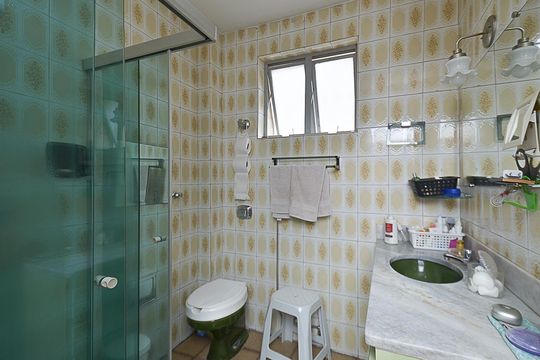 Banheiro Suíte de apartamento à venda com 4 quartos, 172m² em Santa Efigênia, Belo Horizonte