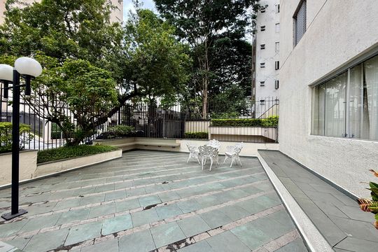 Área comum de apartamento à venda com 4 quartos, 138m² em Brooklin, São Paulo