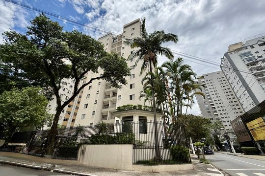 Fachada de apartamento à venda com 4 quartos, 138m² em Brooklin, São Paulo