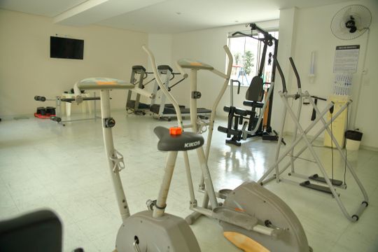 Área comum - Academia de apartamento para alugar com 3 quartos, 135m² em Nova Petrópolis, São Bernardo do Campo