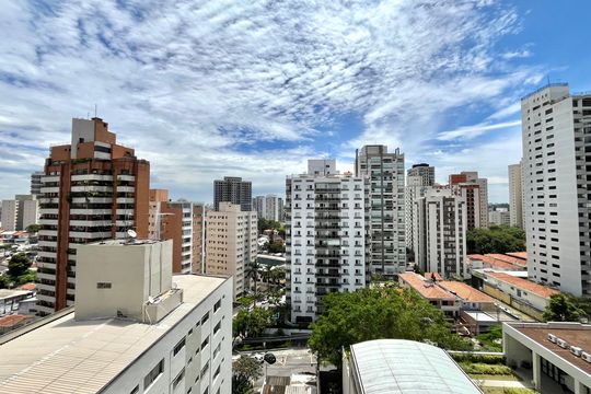 Vista da Suíte de apartamento à venda com 2 quartos, 108m² em Vila Mascote, São Paulo