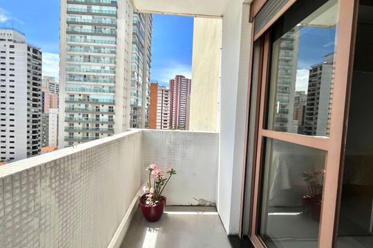 Varanda da Suíte  de apartamento à venda com 2 quartos, 108m² em Vila Mascote, São Paulo