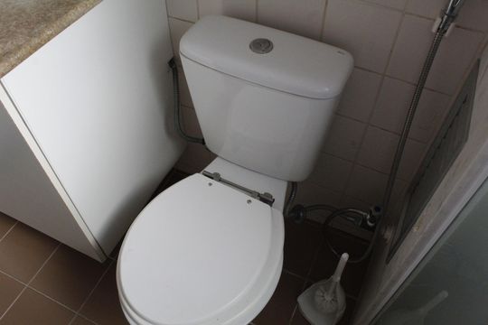 Banheiro Social de apartamento à venda com 3 quartos, 86m² em Jacarepaguá, Rio de Janeiro