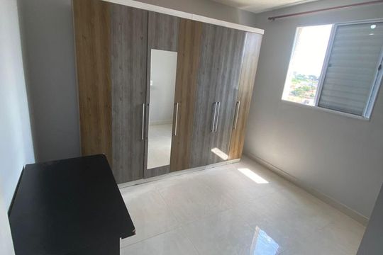Quarto de apartamento para alugar com 2 quartos, 53m² em Jardim Nova Alvorada, Hortolândia