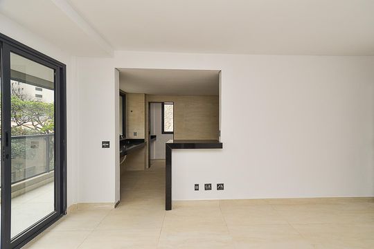 Cozinha de apartamento para alugar com 3 quartos, 109m² em Lourdes, Belo Horizonte