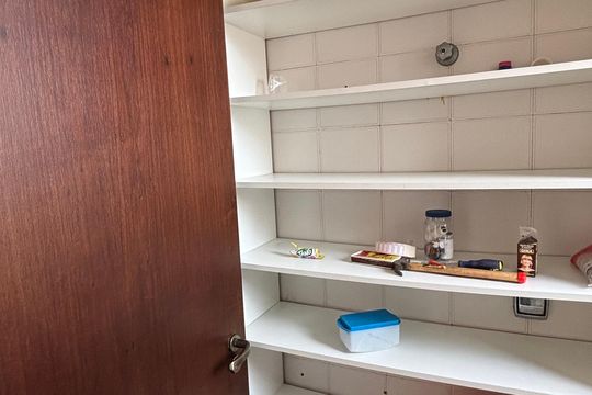 Área de Serviço - despensa de apartamento à venda com 3 quartos, 144m² em Vila Assunção, Santo André