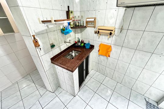 Cozinha de apartamento à venda com 1 quarto, 45m² em Santana, São Paulo