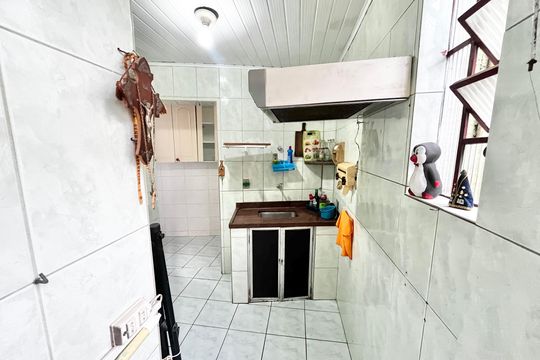 Cozinha e Área de Serviço de apartamento à venda com 1 quarto, 45m² em Santana, São Paulo