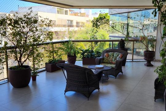 Varanda de apartamento à venda com 3 quartos, 103m² em Recreio dos Bandeirantes, Rio de Janeiro