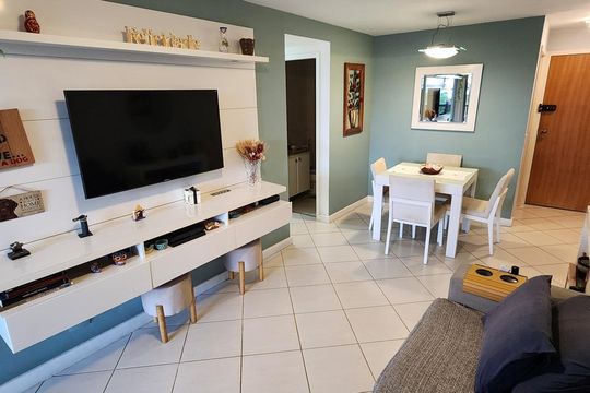 Sala de apartamento à venda com 3 quartos, 103m² em Recreio dos Bandeirantes, Rio de Janeiro