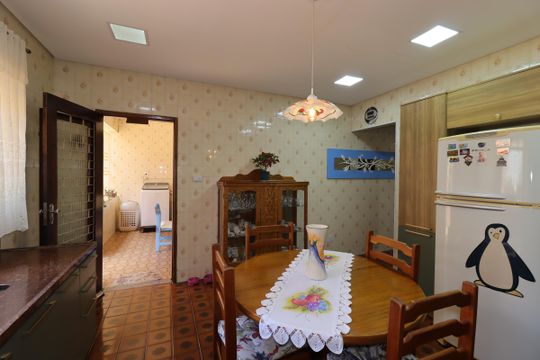 Cozinha de casa à venda com 2 quartos, 235m² em Jardim Utinga, Santo André