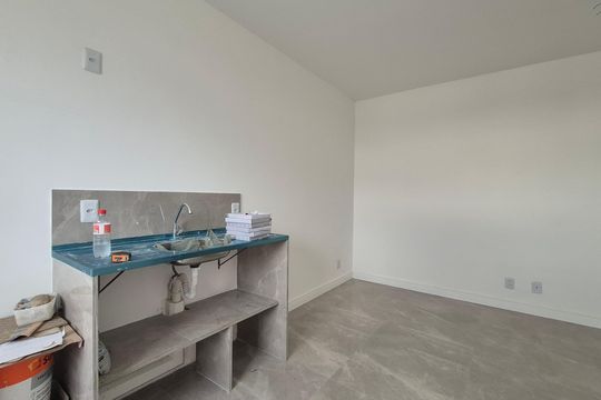 Cozinha  de apartamento para alugar com 2 quartos, 35m² em Jardim Sonia Maria, Santo André