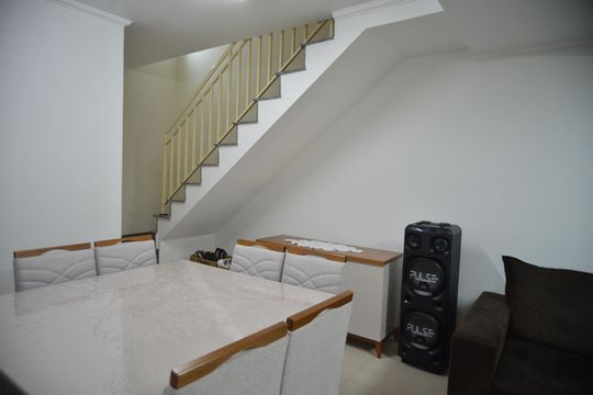 Sala de casa à venda com 3 quartos, 100m² em Parque Oratório, Santo André