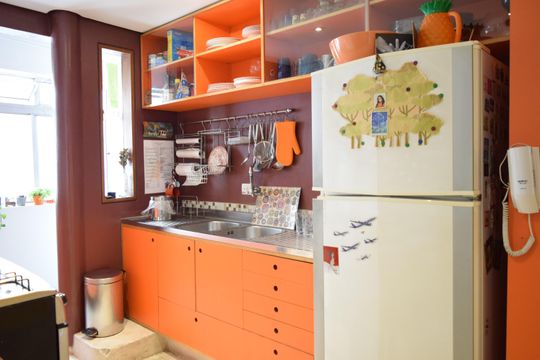Cozinha de apartamento para alugar com 2 quartos, 59m² em Perdizes, São Paulo