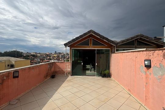 Cobertura  de apartamento à venda com 3 quartos, 162m² em Jardim Santo Antônio, Santo André