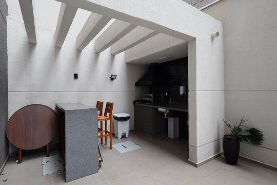 Área comum - Churrasqueira de apartamento à venda com 2 quartos, 35m² em Jardim Monte Kemel, São Paulo