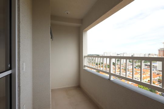 Varanda da Sala de apartamento à venda com 2 quartos, 35m² em Jardim Monte Kemel, São Paulo