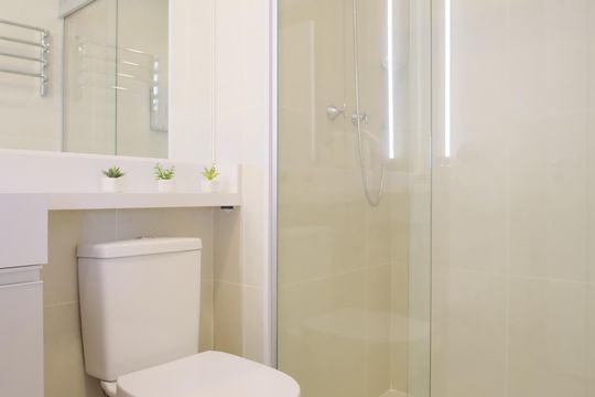 Banheiro Social de apartamento à venda com 2 quartos, 69m² em São Paulo, São Paulo