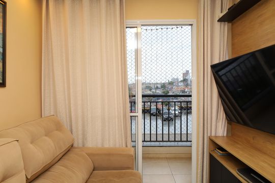 Sacada de apartamento à venda com 2 quartos, 55m² em Jardim Norma, São Paulo