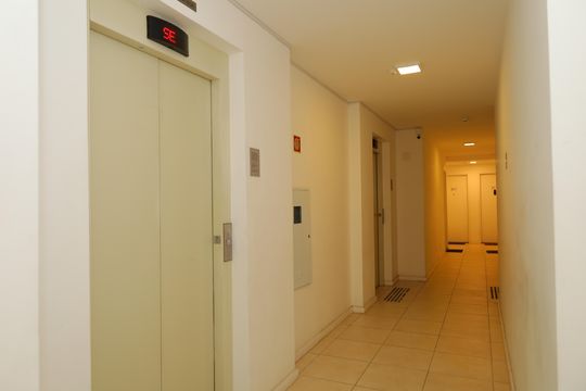Área comum - Saguão do andar de apartamento à venda com 2 quartos, 55m² em Jardim Norma, São Paulo