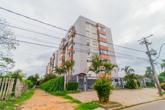 Fachada de apartamento à venda com 2 quartos, 62m² em Camaquã, Porto Alegre