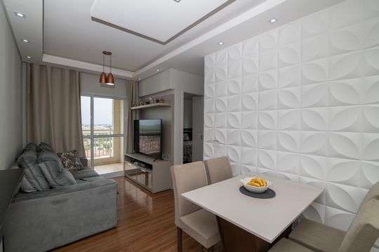 Apartamento para alugar com 2 quartos, 56m² em Jardim Rosolem, Hortolândia