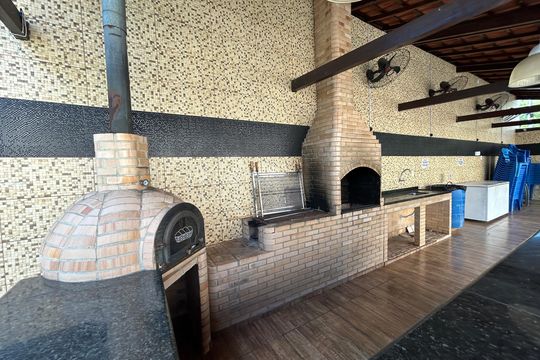 Área comum - Churrasqueira de apartamento à venda com 2 quartos, 59m² em Jardim Sulacap, Rio de Janeiro