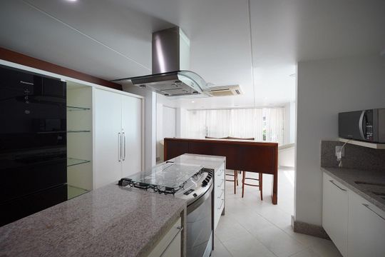 Área comum - Salão de festas de apartamento para alugar com 3 quartos, 140m² em Centro, Florianópolis