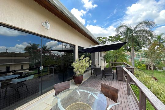 Varanda de casa de condomínio para alugar com 3 quartos, 2950m² em Residencial San Diego (paysage Clair), Cotia