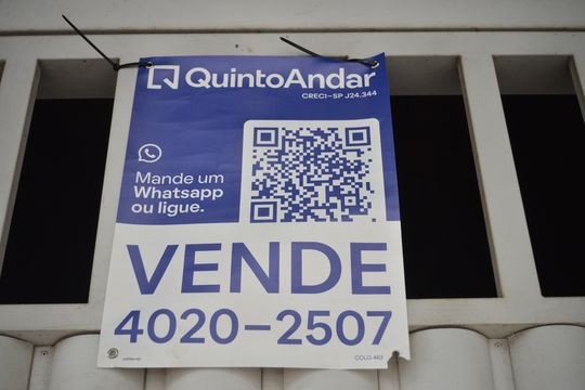 Placa  de casa à venda com 3 quartos, 127m² em Vila Curuçá, Santo André