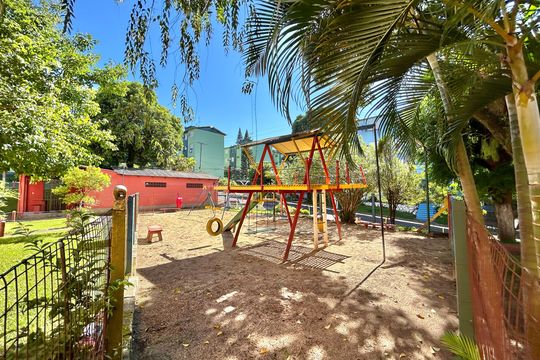 Área comum - Playground de apartamento à venda com 1 quarto, 36m² em Canudos, Novo Hamburgo