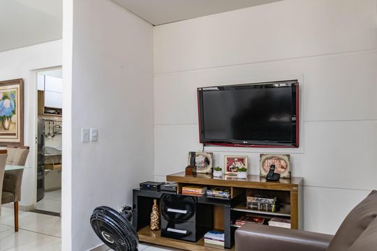 Sala de apartamento para alugar com 3 quartos, 75m² em Cidade Jardim, Belo Horizonte