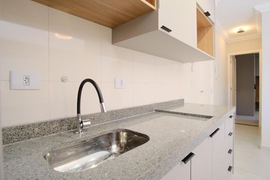 Cozinha de apartamento à venda com 2 quartos, 41m² em Tatuapé, São Paulo