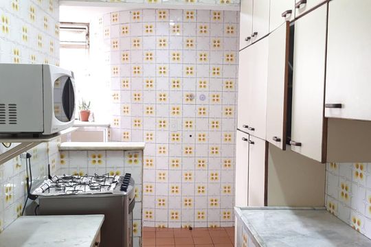 Cozinha de apartamento à venda com 3 quartos, 91m² em Calafate, Belo Horizonte