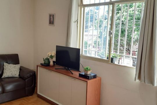 Sala de apartamento à venda com 3 quartos, 91m² em Calafate, Belo Horizonte