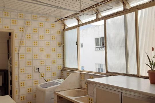 Área de serviço de apartamento à venda com 3 quartos, 91m² em Calafate, Belo Horizonte
