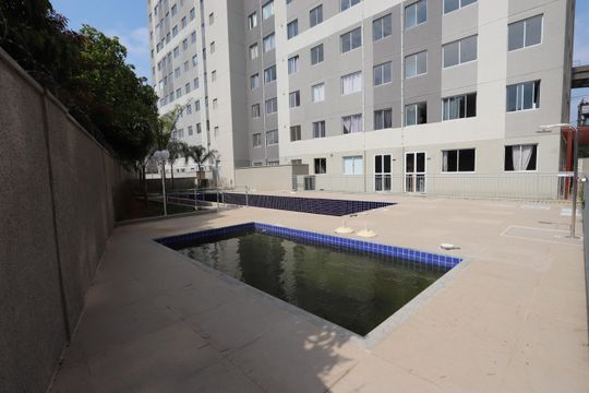 Área comum - Piscina de apartamento para alugar com 2 quartos, 35m² em Jardim Adutora, São Paulo