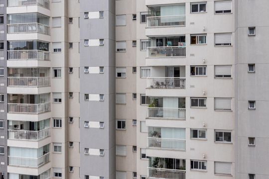 Vista de apartamento à venda com 2 quartos, 70m² em Parque Industrial Tomas Edson, São Paulo
