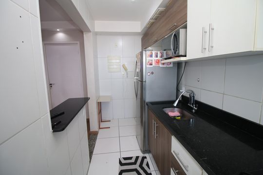 Cozinha de apartamento à venda com 2 quartos, 45m² em Madureira, Rio de Janeiro