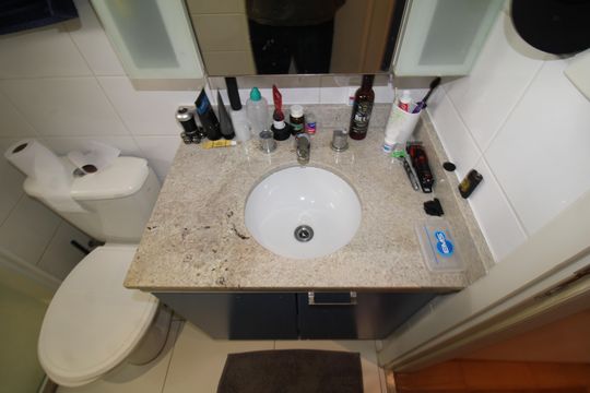 Banheiro de apartamento à venda com 3 quartos, 144m² em Lauzane Paulista, São Paulo