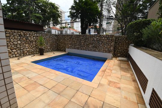 Área comum - Piscina de apartamento à venda com 4 quartos, 180m² em Cambuí, Campinas