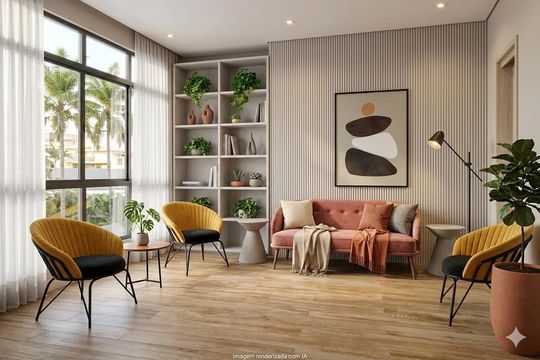 Apartamento à venda com 1 quarto, 27m² em Campo Belo, São Paulo