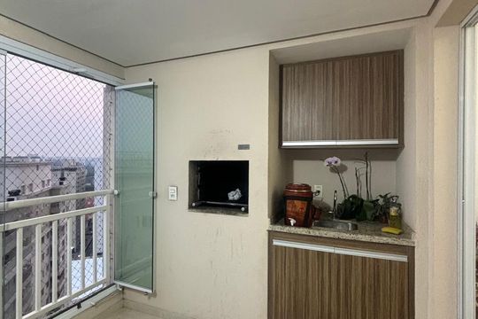 Varanda de apartamento à venda com 3 quartos, 84m² em Jardim Sao Caetano, São Caetano do Sul
