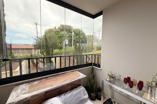 Sacada de apartamento à venda com 3 quartos, 83m² em Jardim Carlos Gomes, Jundiaí