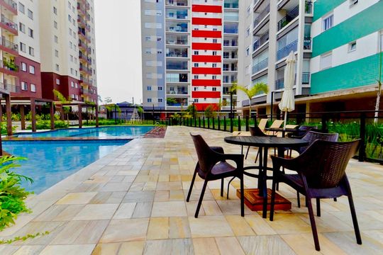 Área comum - Piscina de apartamento à venda com 3 quartos, 80m² em Centro, Guarulhos